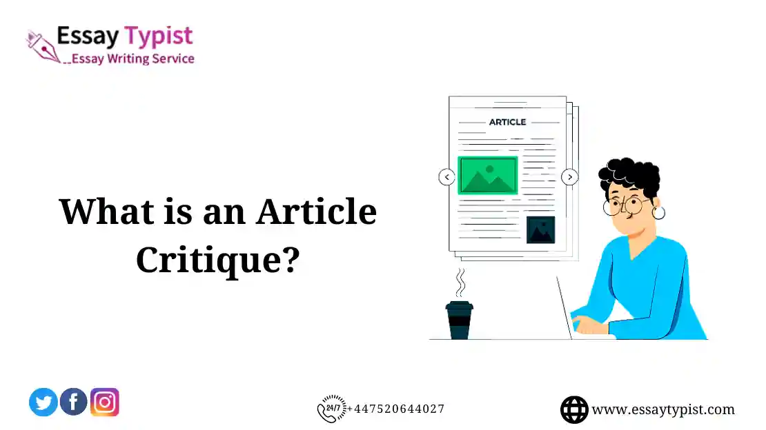 What is an Article Critique